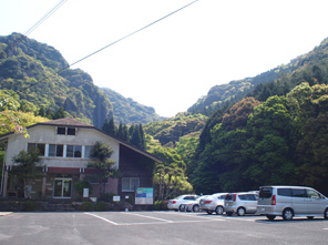 竜門ダム駐車場