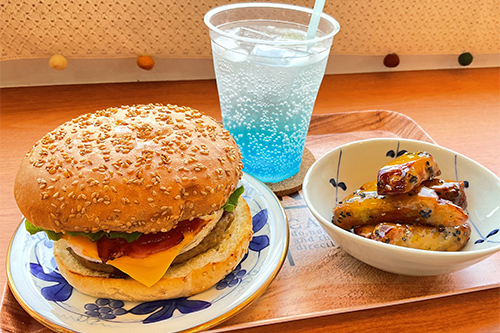 有田バーガー秋限定まんぷくセット