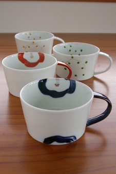 藍土オリジナルスープカップ　￥2,835～