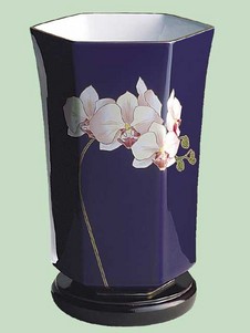 ルリ胡蝶蘭 ・ 花瓶