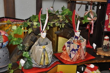 店主手作り作品の数々　「耳長うさぎ」