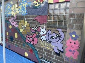 松浦鉄道 西有田駅に新たなミューラルアート(壁画)スポットが誕生しました！