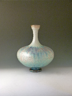 中尾哲彰 冬の銀河 展示会作品33cm 作家物 陶芸家