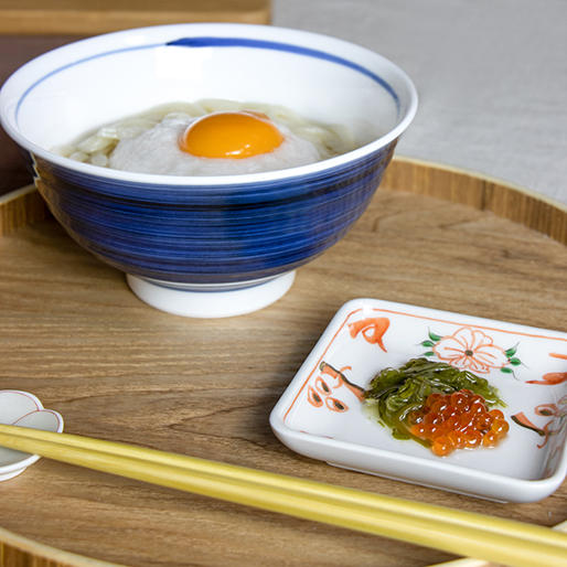 有田焼　丼鉢(蓋付き)