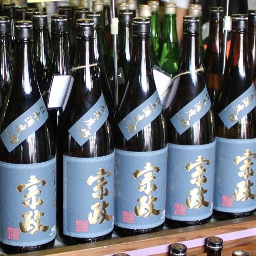 清酒宗政　純米吟醸酒-15 720ml15度<br/>九州S-1グランプリ2年連続グランプリ受賞！<br/>日本酒度-15度の甘口ながら、しっかりとした酸味と甘味のバランスが絶妙の一品です。