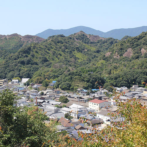 李参平の碑からの眺望