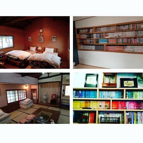 当宿は2棟に和室7部屋、洋室３部屋あります。お好みに応じてご利用ください。